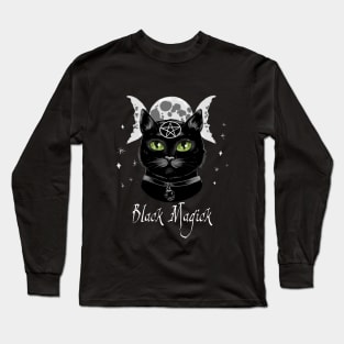 Black Magick - Black Magic Cat Long Sleeve T-Shirt